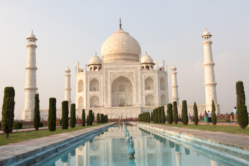 Taj Mahal Palace in Agra, Uttar Pradesh, India