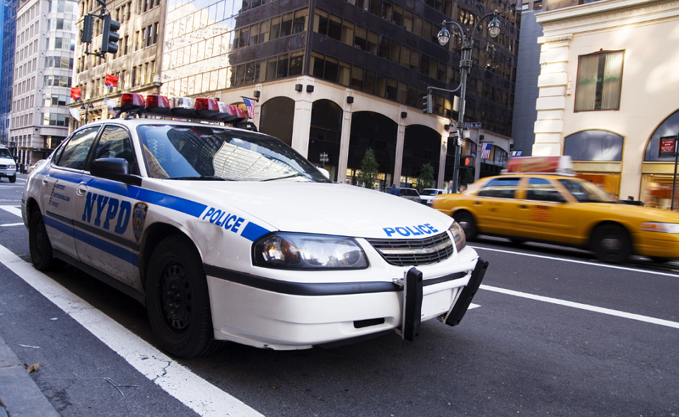 New York police car