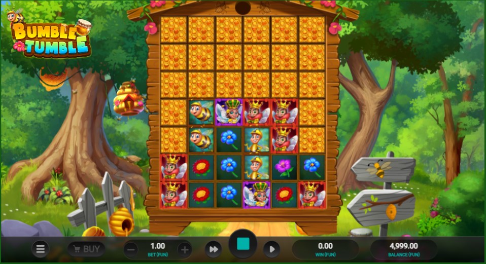 Bumble Tumble slot reels by Relax Gaming - best new online slots of the week